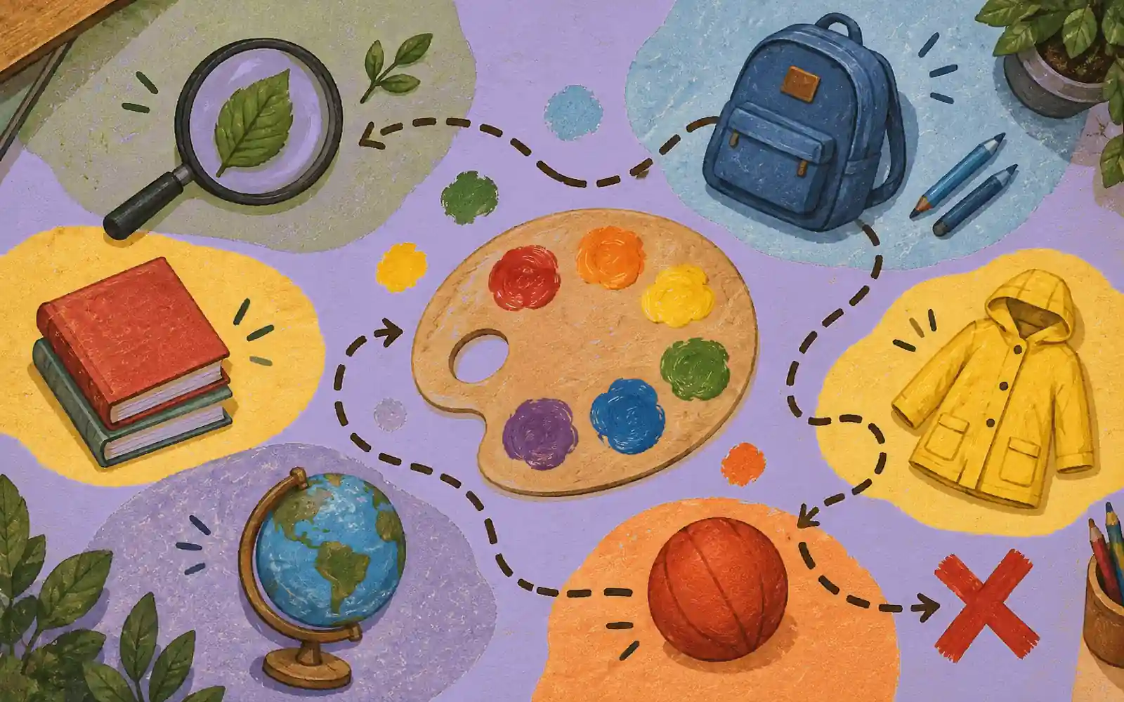 Classroom Color Photo Hunt for Kids 6 to 8